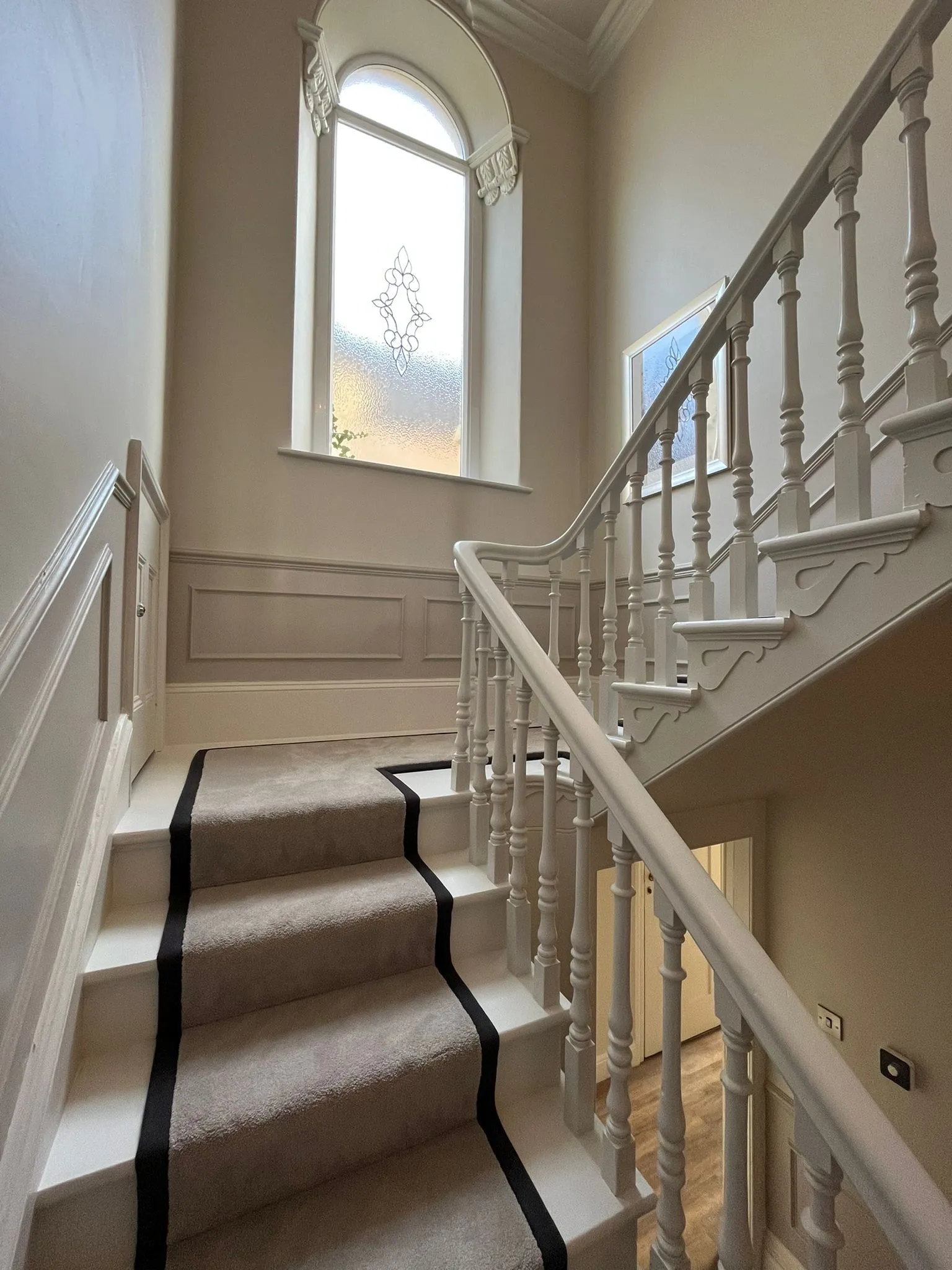 albert quadrant house staircase after renovation